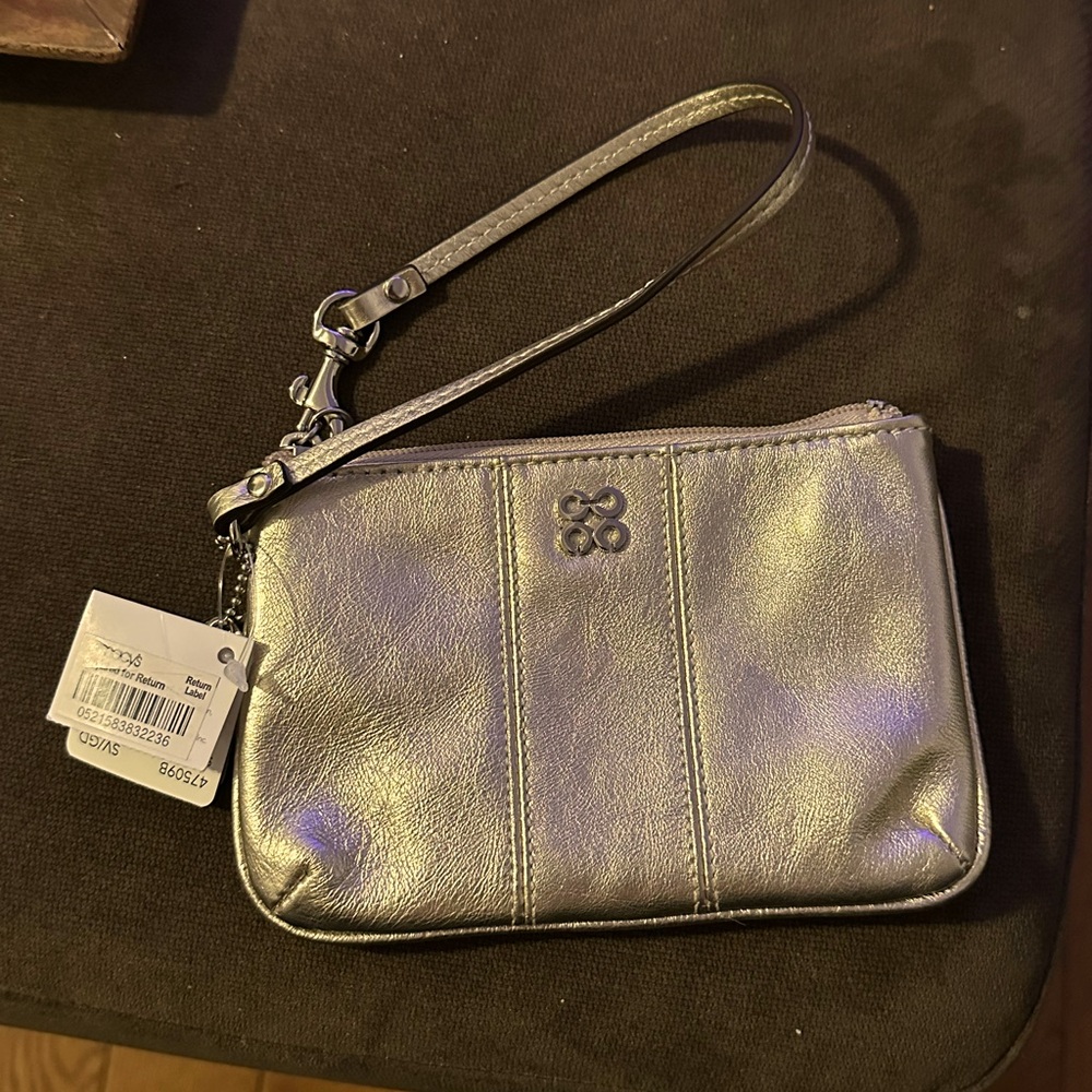 Coach wristlet‎ NWT gold